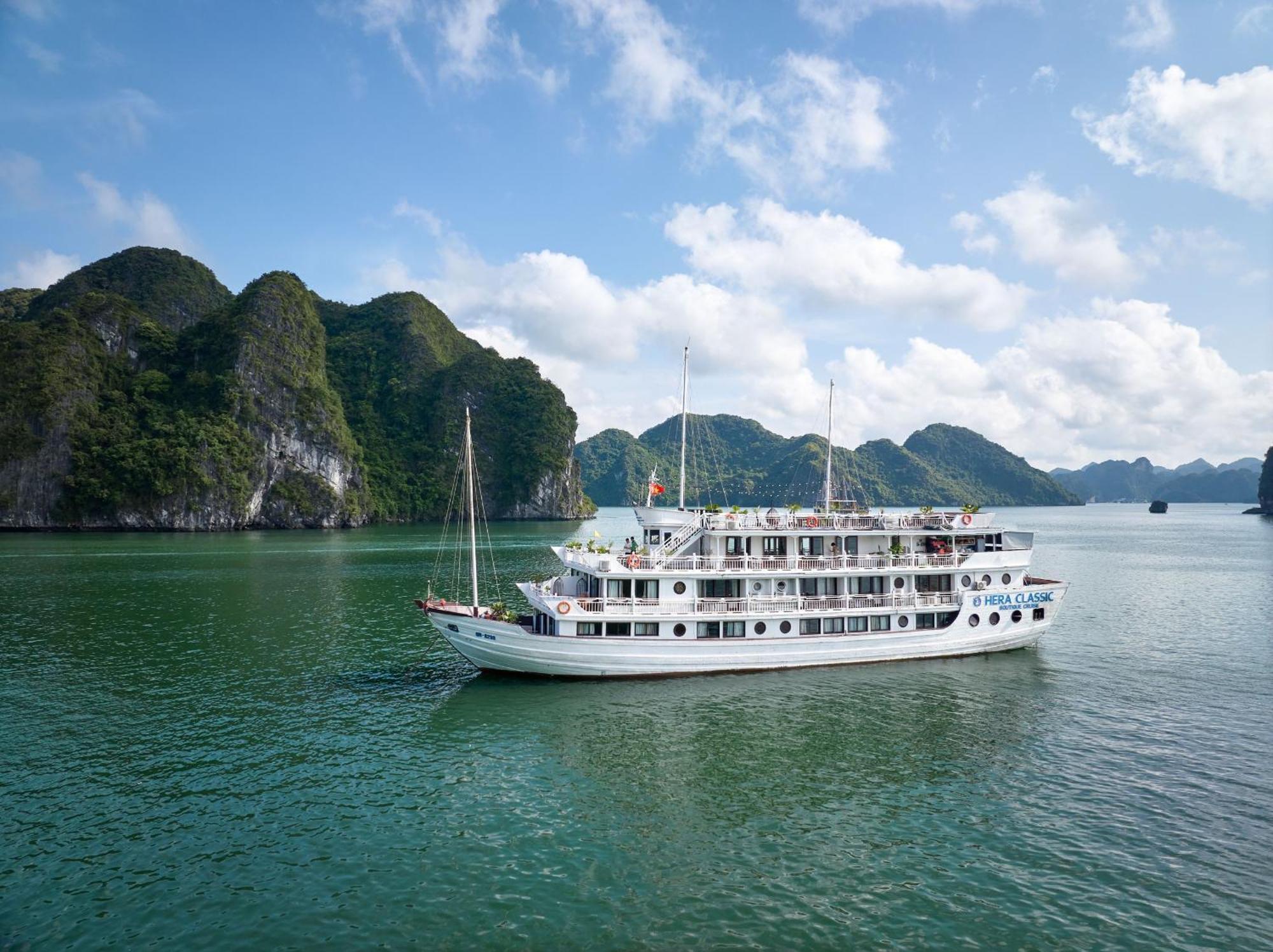 Hera Boutique Cruise Ha Long Bay Eksteriør billede